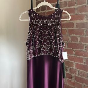 NWT Beaded Formal Dress